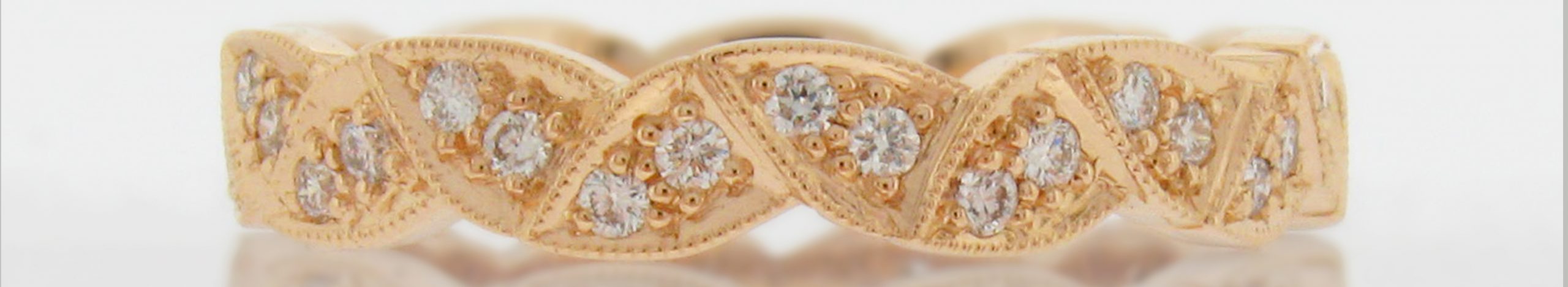 Diamond set eternity ring